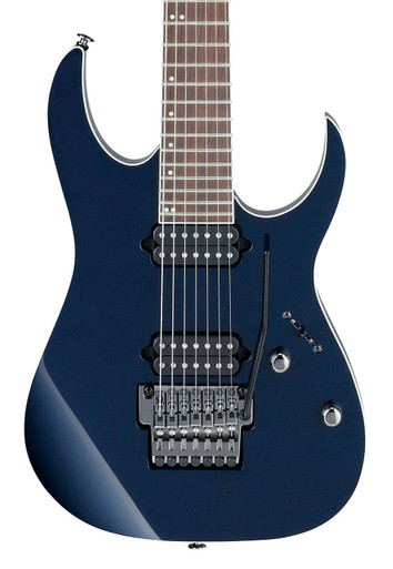 Ibanez RG2027RXL-DTB Prestige 7-String Electric Guitar in Dark Tide Blue