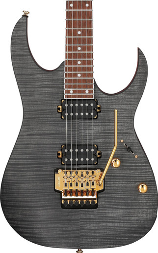 Ibanez RGR420FMSP-TGF RG Standard Electric Guitar in Transparent Gray Flat