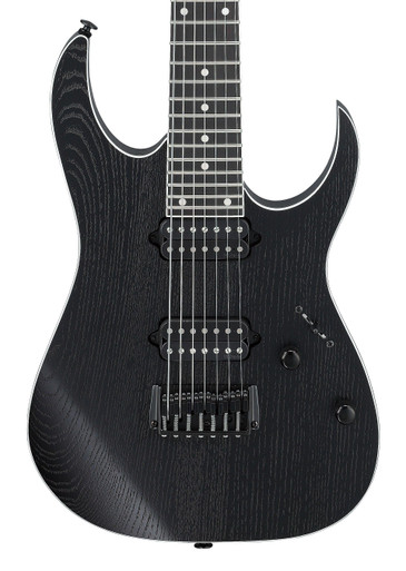 Ibanez RGR762AHBF-WK Prestige 7-String Electric Guitar in Weathered Black