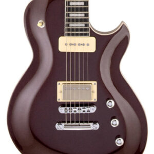 Reverend Roundhouse H90 Electric Guitar in Metallic Bordeaux
