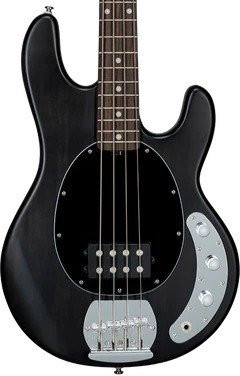 Sterling By Music Man SUB Stingray 4 Trans Black Satin RN Bass Guitar