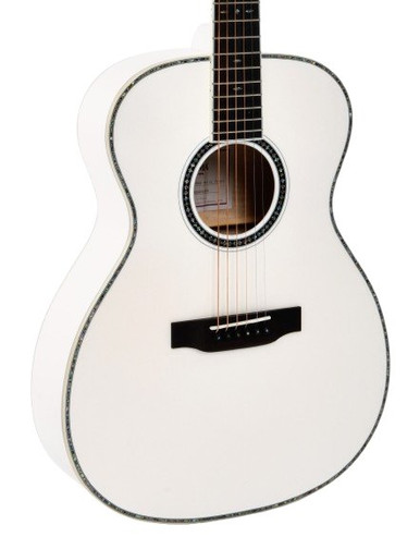 Sigma White Pearl Special Edition S000A Electro Acoustic Guitar - Image 1