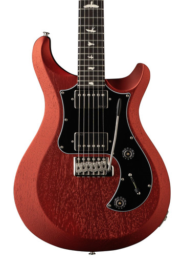 PRS S2 Standard 24 Satin Electric Guitar in Red Apple Metallic