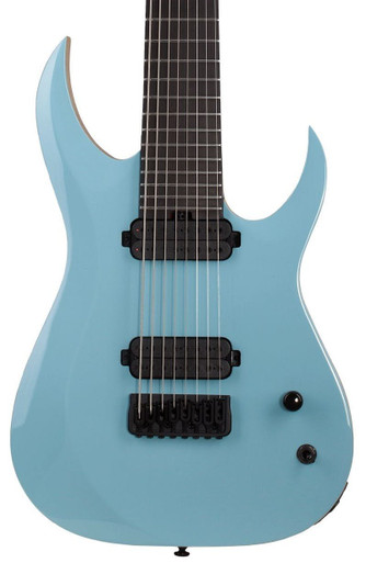Schecter John Browne TAO-8 AZ Electric Guitar in Azure Blue - Image 1