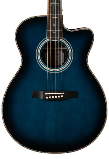 PRS SE A60 Angelus Electro Acoustic in Cobalt Blue Burst