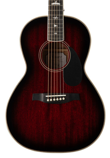 PRS SE P20 Parlour Electro Acoustic in Fire Red Burst