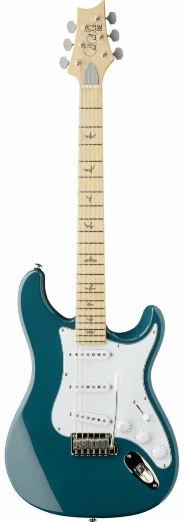 PRS John Mayer SE Silver Sky Maple Electric Guitar in Nylon Blue