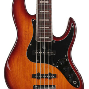 Sire Marcus Miller V5 24 Fret 5-String Bass Guitar in Tobacco Sunburst