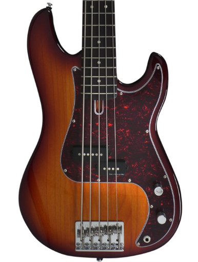 Sire Marcus Miller P5R Alder 5-String Bass Guitar in Tobacco Sunburst