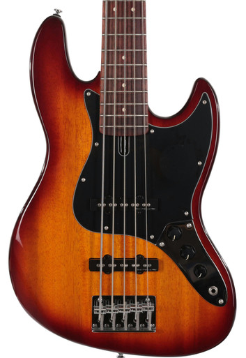 Sire Marcus Miller V3P Passive 5-String Bass Guitar in Tobacco Sunburst