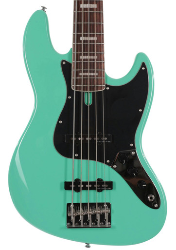 Sire Marcus Miller V5R Alder 5-String Bass Guitar in Mild Green