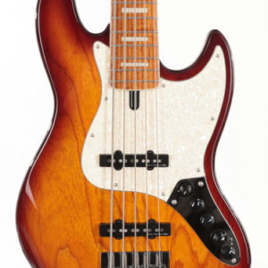 Sire Marcus Miller V8 Swamp Ash 5-String Bass Guitar in Tobacco Sunburst