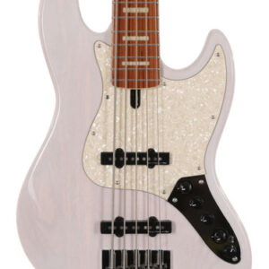Sire Marcus Miller V8 Swamp Ash 5-String Bass Guitar in White Blonde