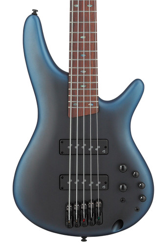 Ibanez SR505N-MAM 5-String Bass Guitar in Midnight Arctic Ocean Matte