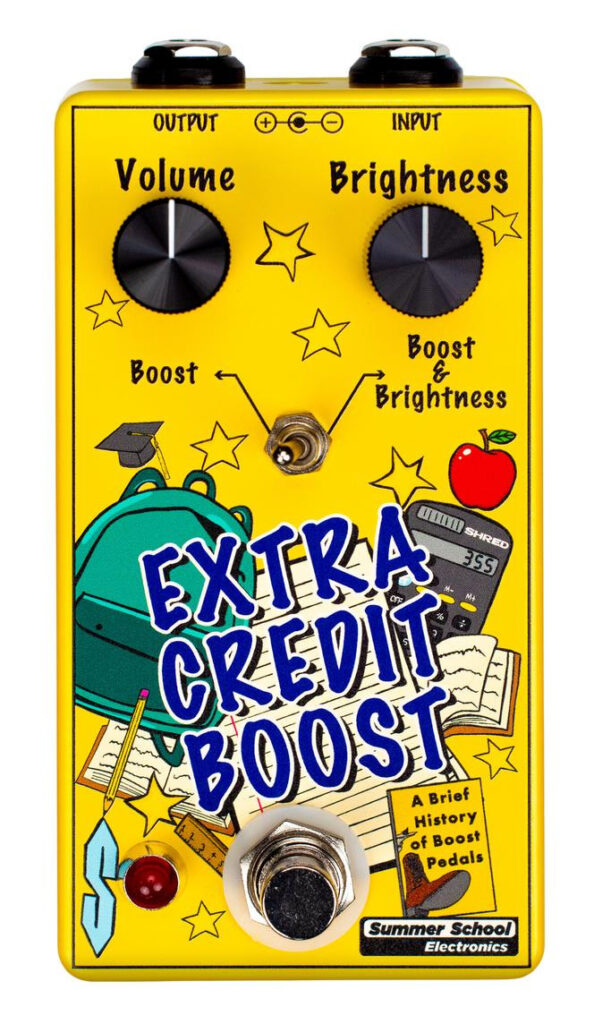 Summer School Electronics Extra Credit Boost Pedal