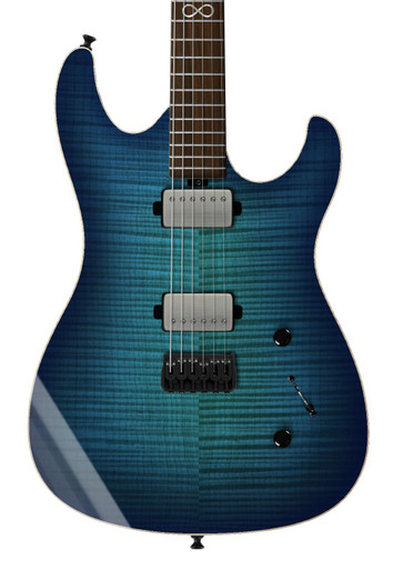Chapman Scout Legacy Electric Guitar in Sky Burst