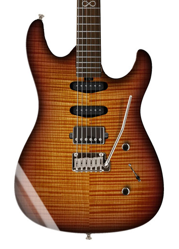 Chapman Scout Traditional Electric Guitar in Tiger Eye Burst