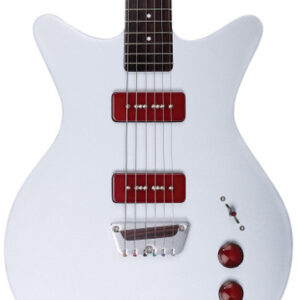 Danelectro Dan O. Mano Electric Guitar in Silver