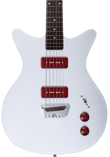 Danelectro Dan O. Mano Electric Guitar in Silver