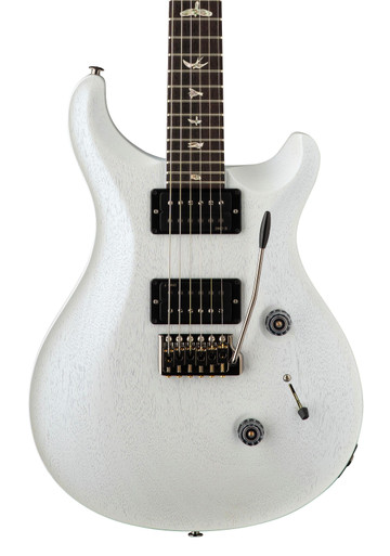 PRS Standard 24 Satin Electric Guitar in Pearl White