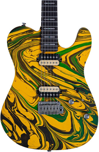 Sire T7 New Gen Electric Guitar in Yellow Swirl