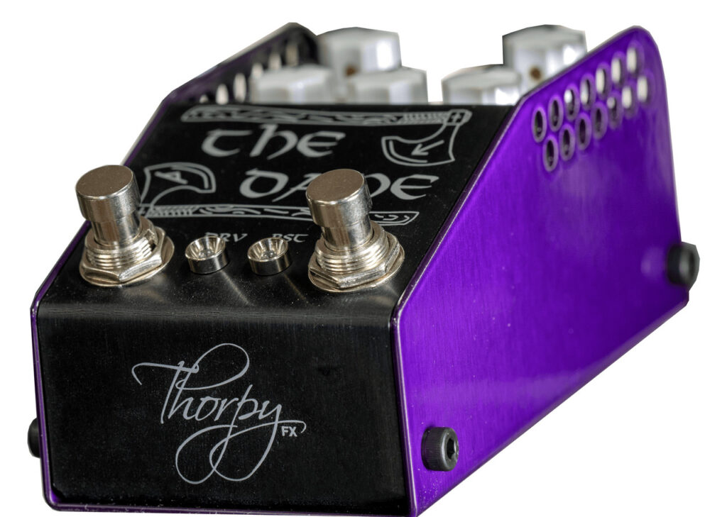 Thorpy The Dane MKII Pedal – ‘Danish’ Pete Honore Signature Dual Drive & Boost Pedal