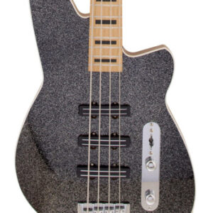 Reverend Triad Bass Guitar in Black Sparkle