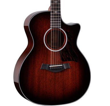 Taylor Next Generation 324ce Grand Auditorium Cutaway Electro Acoustic Guitar in Edgeburst - Image 1
