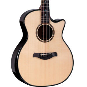 Taylor Next Generation 914ce Lutz Spruce Builders Edition Electro Acoustic Guitar in Kona Edgeburst