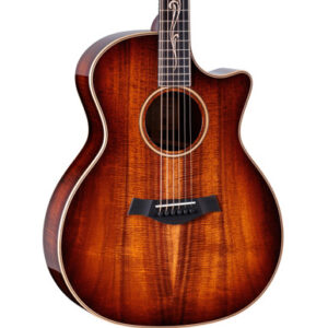 Taylor Next Generation K24ce Hawaiian Koa Electro Acoustic Guitar in Shaded Edgeburst