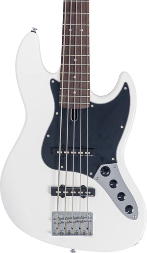 Sire V3 5 New Gen 5-String Bass Guitar in Antique White