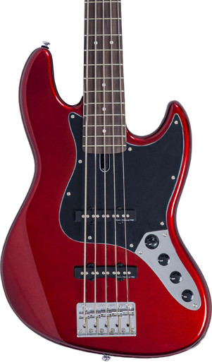 Sire V3 5 New Gen 5-String Bass Guitar in Candy Apple Red