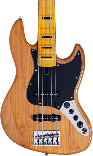 Sire V7 Alder 5 New Gen 5-String Bass Guitar in Natural