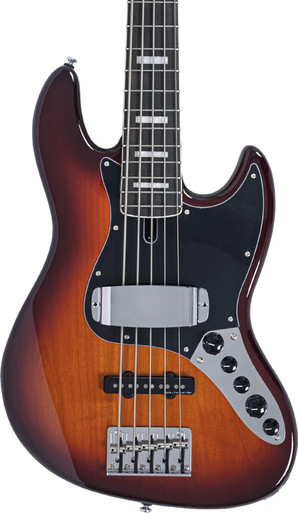 Sire V7 Alder 5 New Gen 5-String Bass Guitar in Tobacco Sunburst