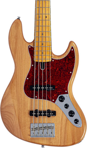 Sire V7 Vintage Alder 5 New Gen 5-String Bass Guitar in Natural