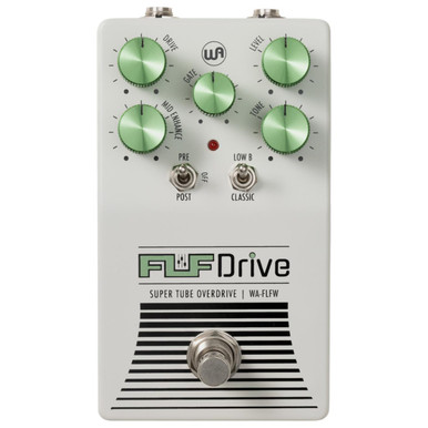 Warm Audio Fluff Drive Ryan “Fluff” Bruce Signature Overdrive Pedal in White