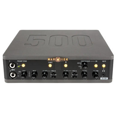 Warwick Amps DS 500 - Double Stage Bass Amp Head 500 Watt