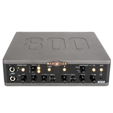 Warwick Amps MS 800 - Multi Stage Bass Amp Head 800 Watt
