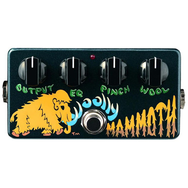Zvex Hand Painted Woolly Mammoth Bass Fuzz Pedal