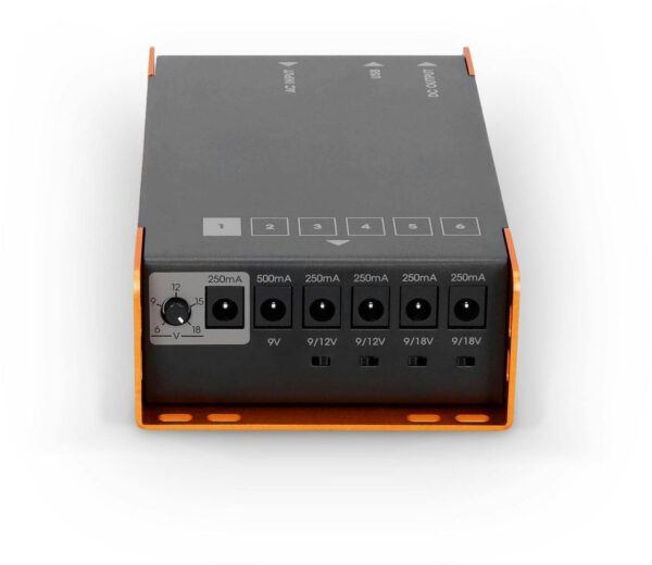Palmer 6 Output Universal-Pedalboard Power Supply with USB - Image 5
