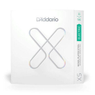 DAddario XS Nickel Coated Electric Guitar Strings 11-56 Medium Top X Heavy Bottom Gauge