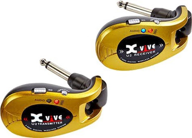 Xvive Wireless Guitar System - Gold