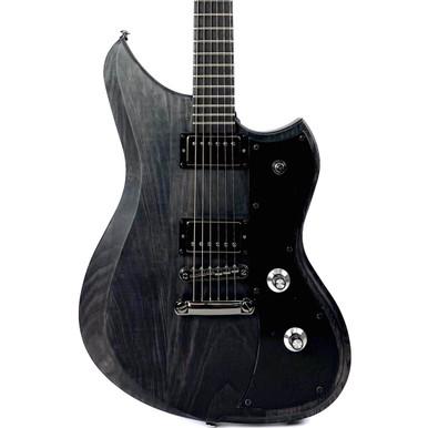 Dunable Yeti DE Swamp Ash Electric Guitar in Faded Charcoal Burst