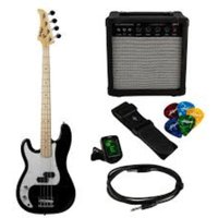 Antiquity Pb Bass Lh & Amp Pack Black