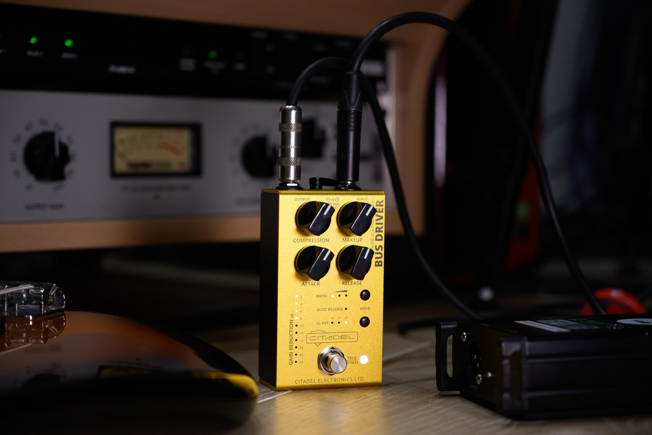 Citadel Electronics Bus Driver Analog VCA Compressor Pedal