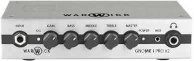Warwick Gnome i Pro V2 300w Digital Pocket Bass Amp Head with USB Interface