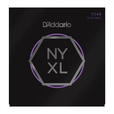 D'Addario NYXL1149 Nickel Wound Electric Guitar Strings, Medium, 11-49