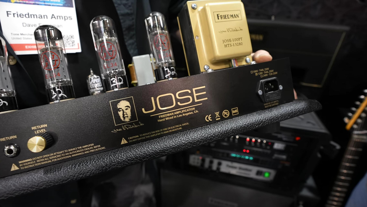 Friedman Jose Arredondo Tribute Amp Head