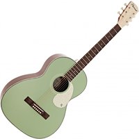 Hartwood Century Parlour Acoustic Guitar Mint Green