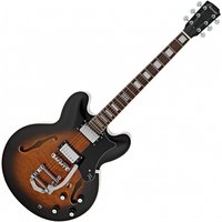 Hartwood Revival Legend TR Semi Acoustic Guitar Sunburst
